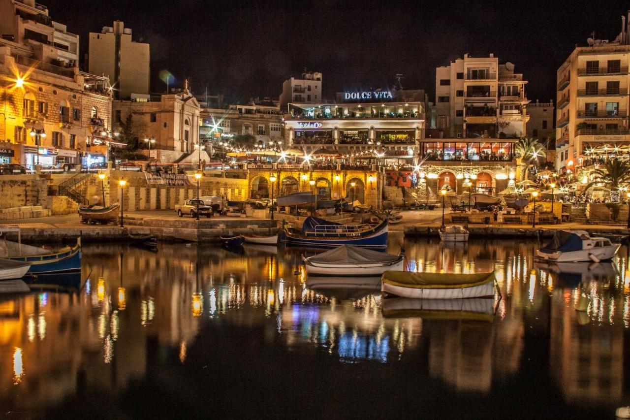 Deluxe Apartment With Valletta And Harbour Views 斯利马 外观 照片