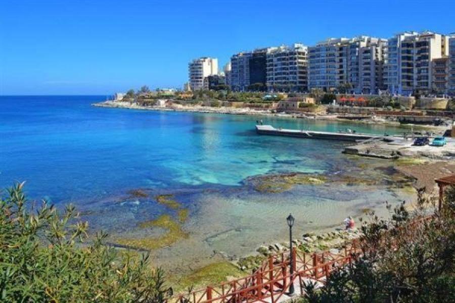 Deluxe Apartment With Valletta And Harbour Views 斯利马 外观 照片