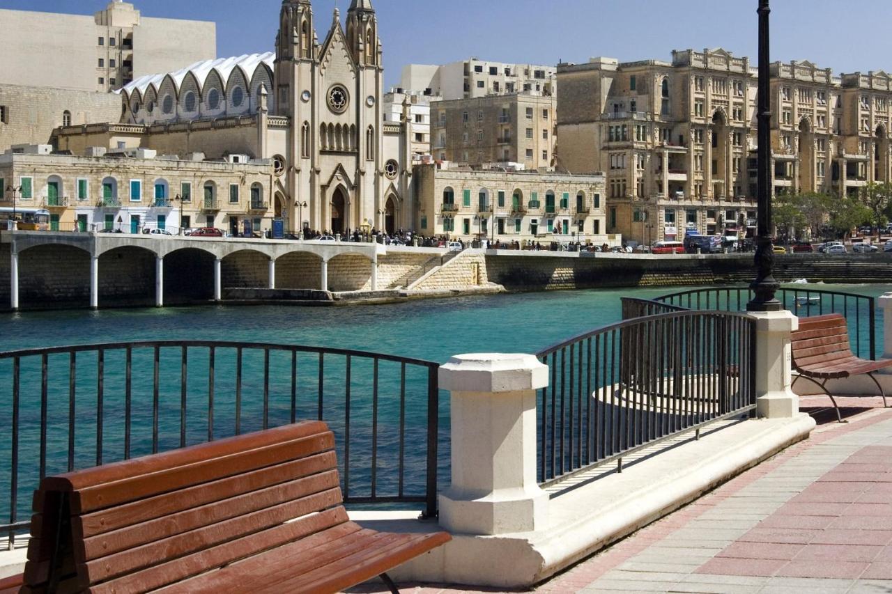 Deluxe Apartment With Valletta And Harbour Views 斯利马 外观 照片