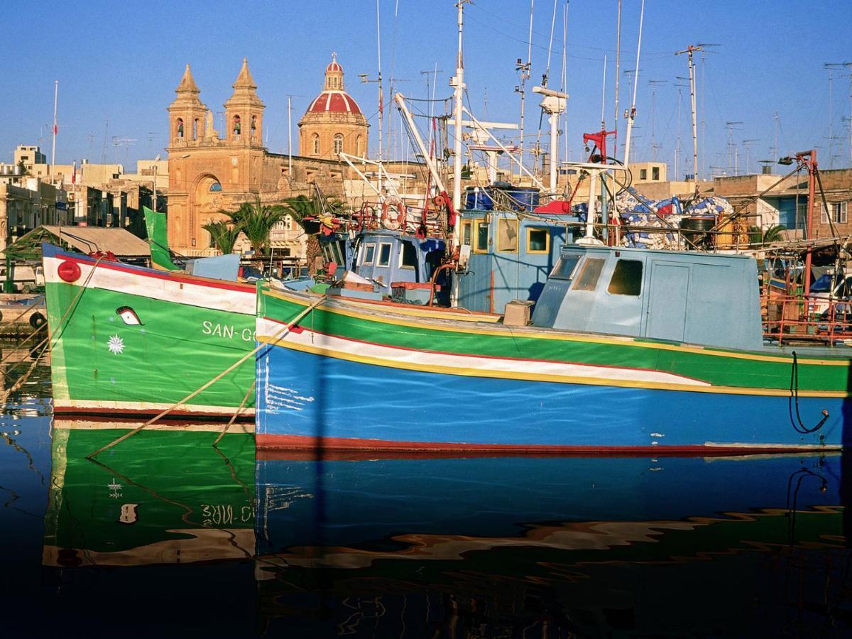 Deluxe Apartment With Valletta And Harbour Views 斯利马 外观 照片