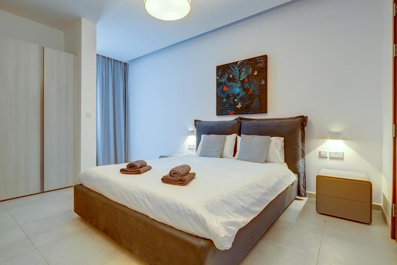 Deluxe Apartment With Valletta And Harbour Views 斯利马 外观 照片