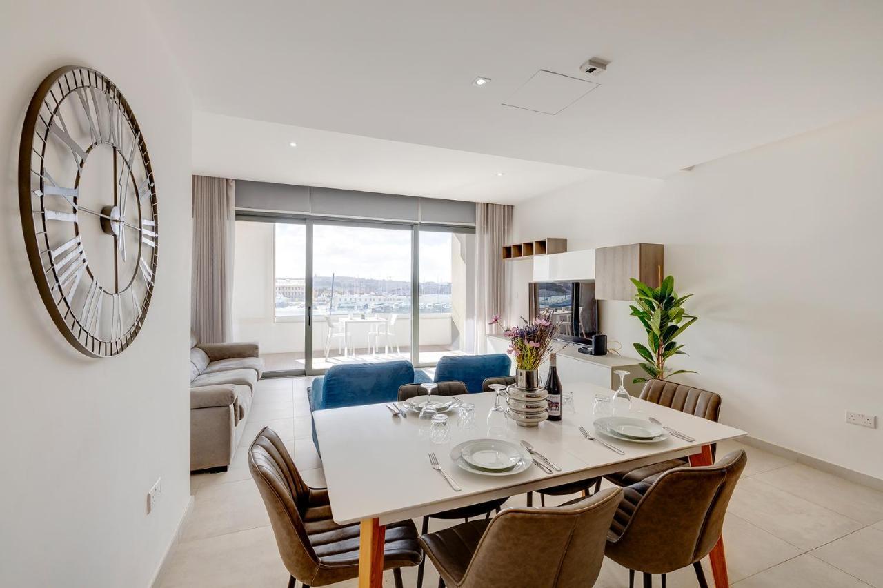 Deluxe Apartment With Valletta And Harbour Views 斯利马 外观 照片