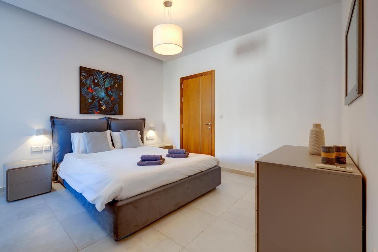 Deluxe Apartment With Valletta And Harbour Views 斯利马 外观 照片