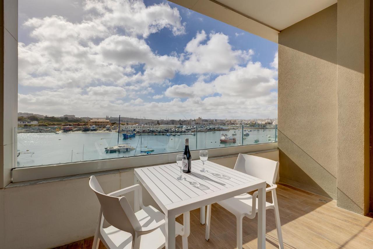 Deluxe Apartment With Valletta And Harbour Views 斯利马 外观 照片