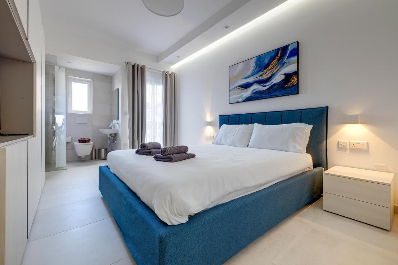 Deluxe Apartment With Valletta And Harbour Views 斯利马 外观 照片