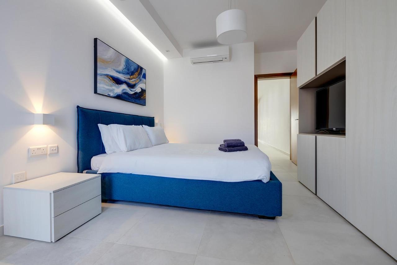 Deluxe Apartment With Valletta And Harbour Views 斯利马 外观 照片